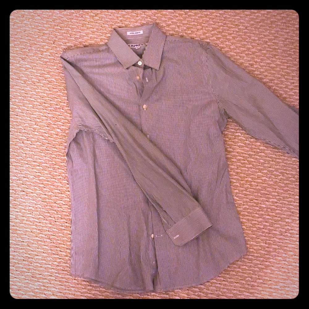 Express men’s button down shirt